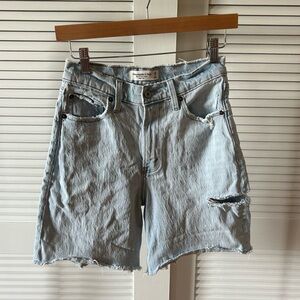 Abercrombie & Fitch the 7” Dad Shorts High Rise 0 | 25